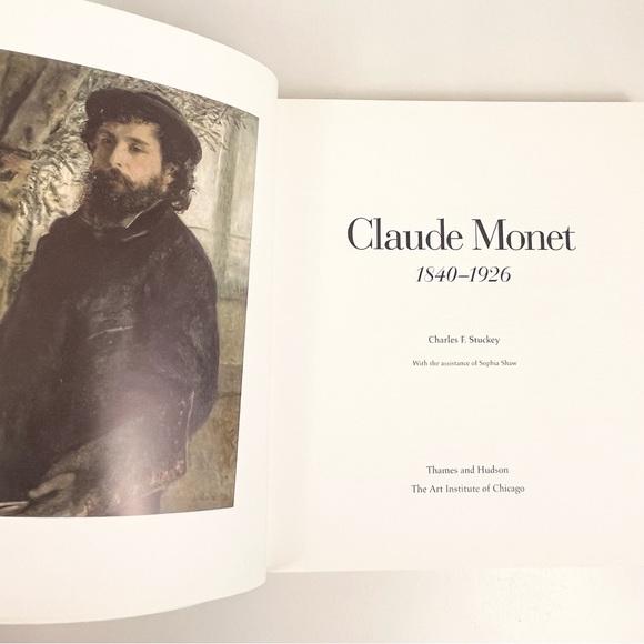 Artist Book Claude Monet 1840-1926 Paperback Art Institute of Chicago - Picture 10 of 16